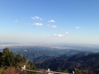 日の出山　山頂