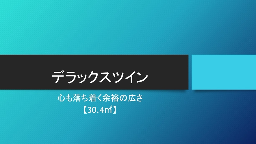 デラックスツイン