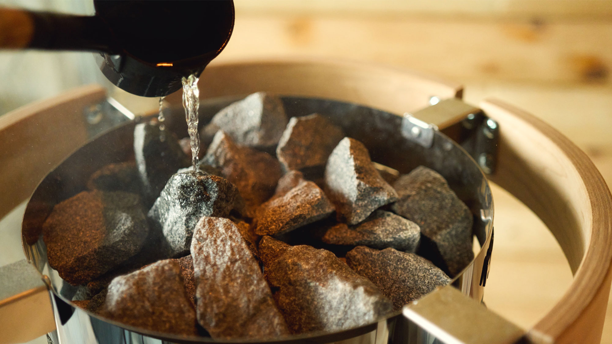 夕陽のあたる家　サウナ