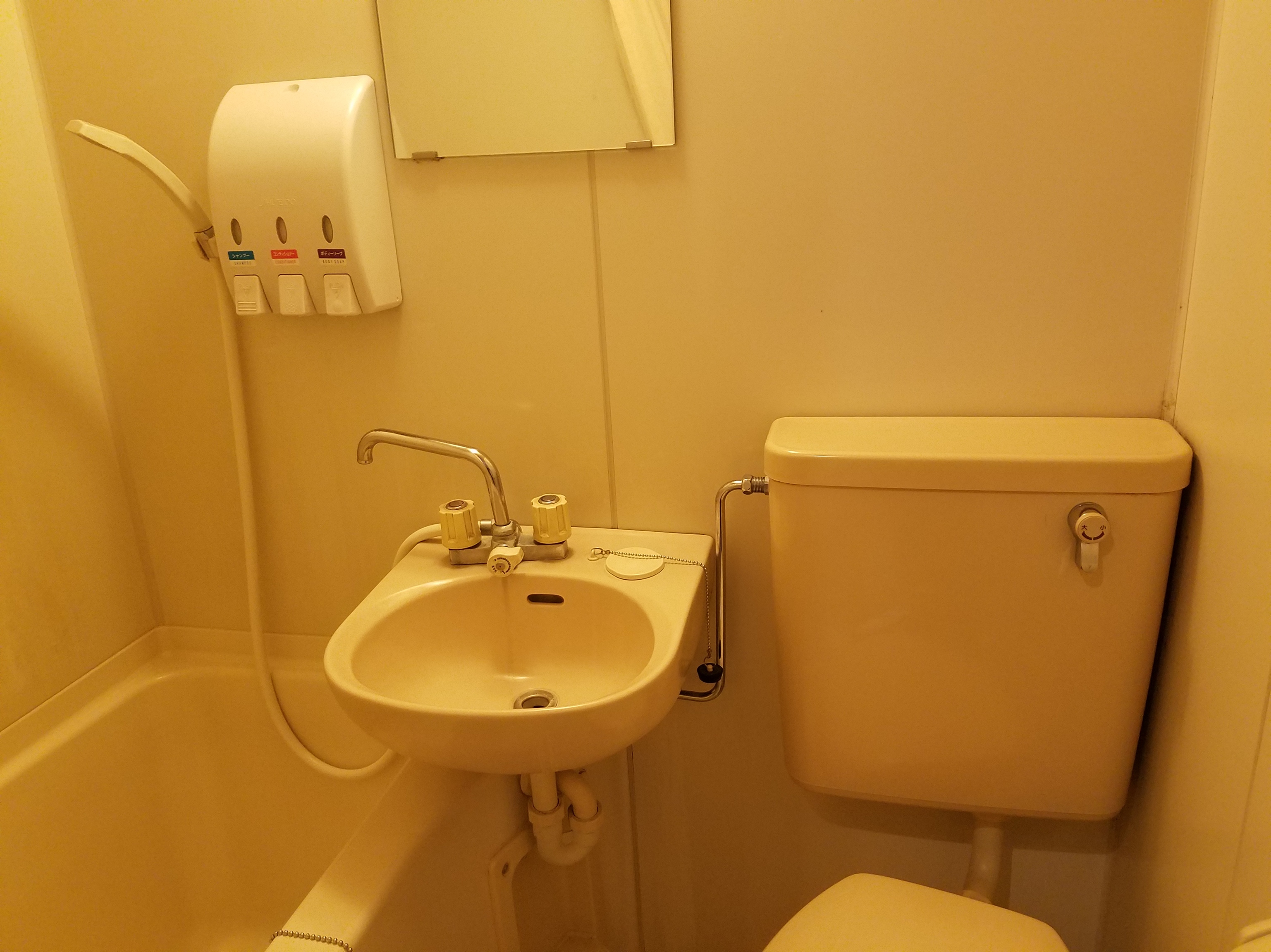 客室バスルーム一例