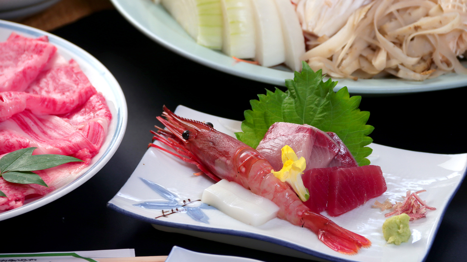 【プレミアム若どりすき焼き】皮パリ！中ジュワ〜…【一泊二食】