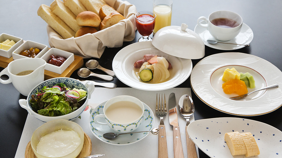 【１泊朝食付】選べる＜洋食or和食＞身体に染み渡る、新鮮で優しい味の「朝ごはん」