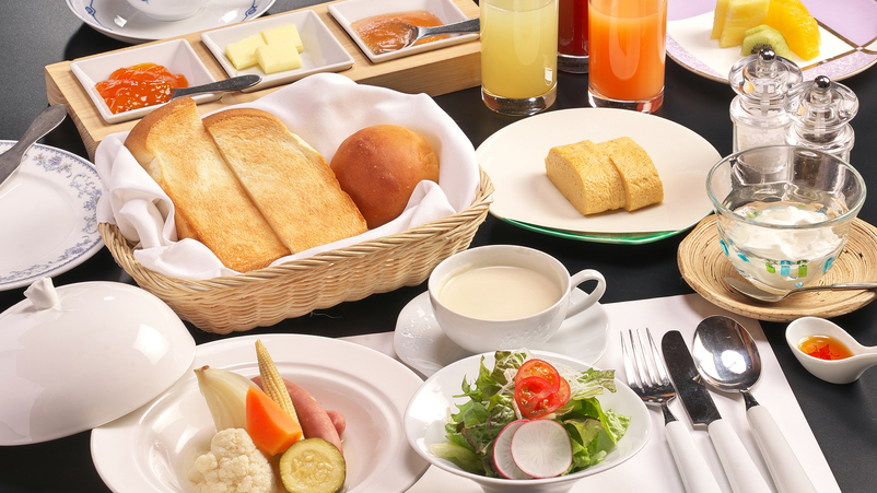【１泊朝食付】選べる＜洋食or和食＞身体に染み渡る、新鮮で優しい味の「朝ごはん」