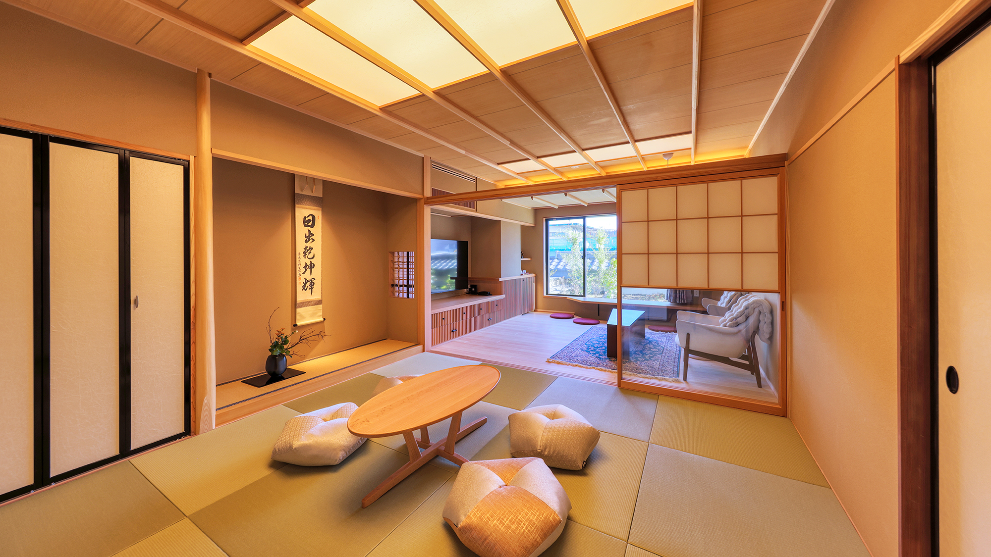 本陣平野屋 花兆庵(部屋(ベッドルーム))