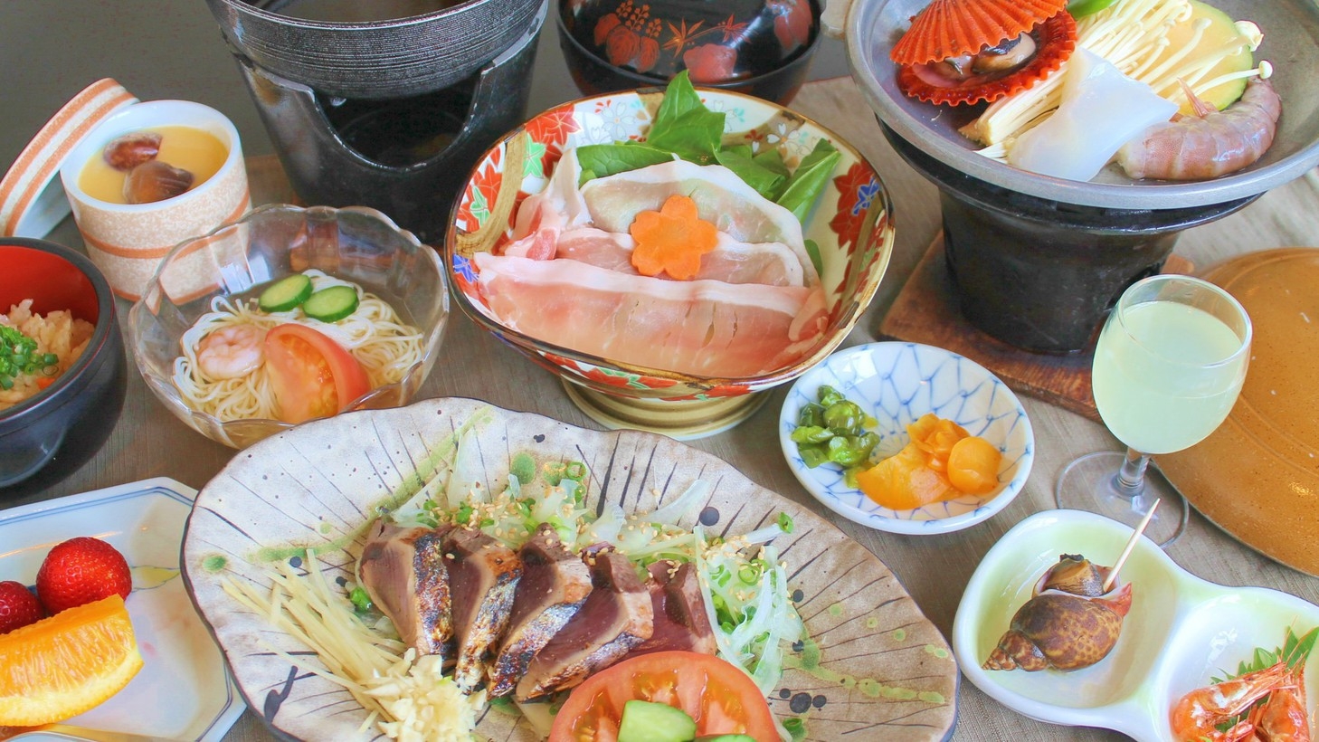 【夕食のボリューム控えめ会席】プラン★少食の方も大満足の旅★