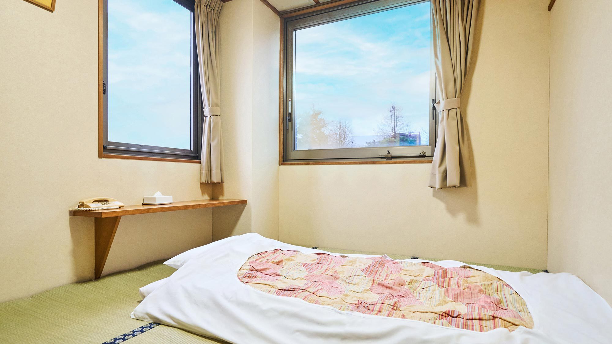 ・和室6畳（バス無し）／開放感のある畳のお部屋