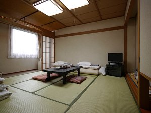 Japanese-style room with 8 tatami mat bath and toilet