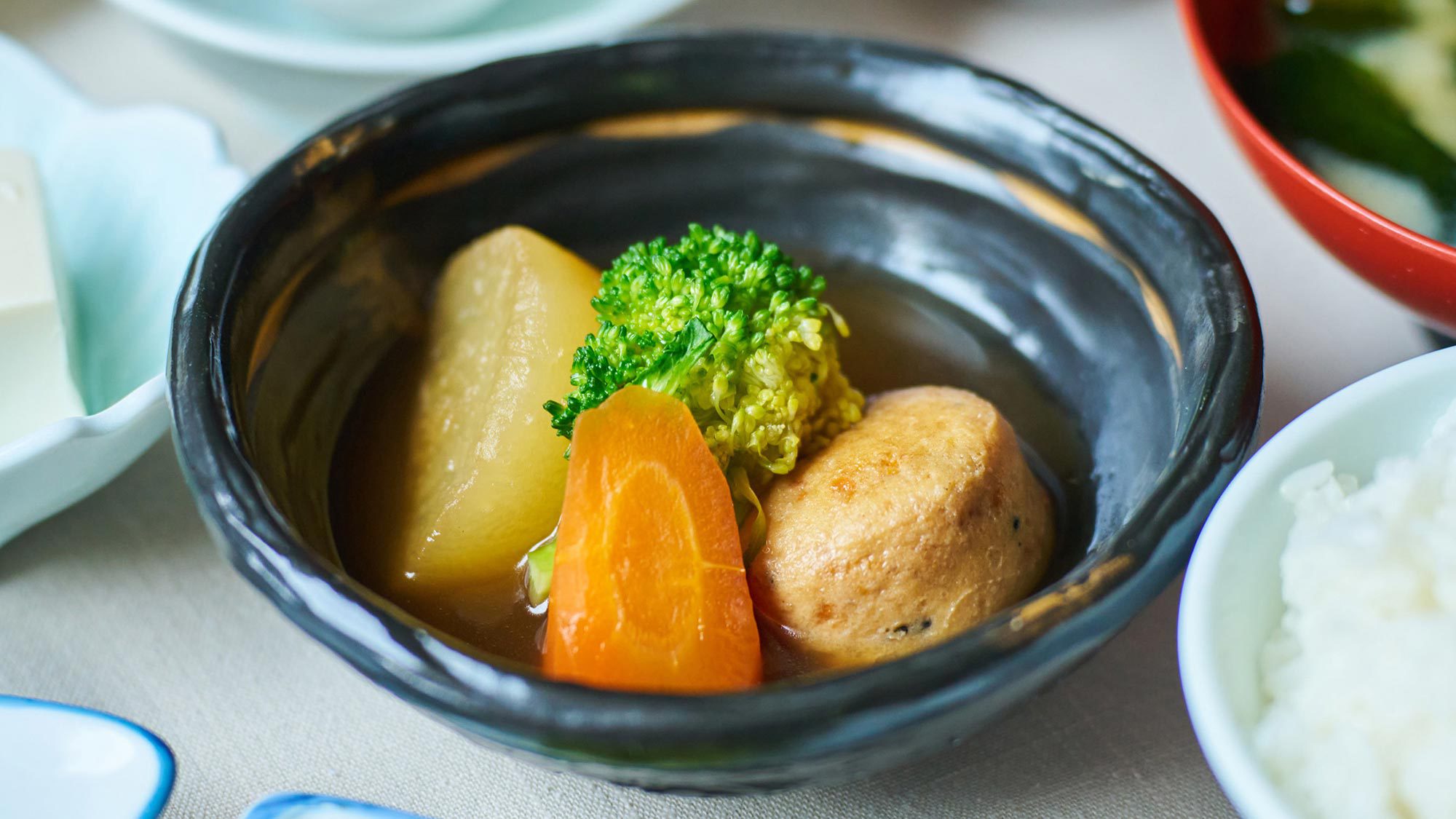 ・【朝食一例】煮物を食べると心もほっこり