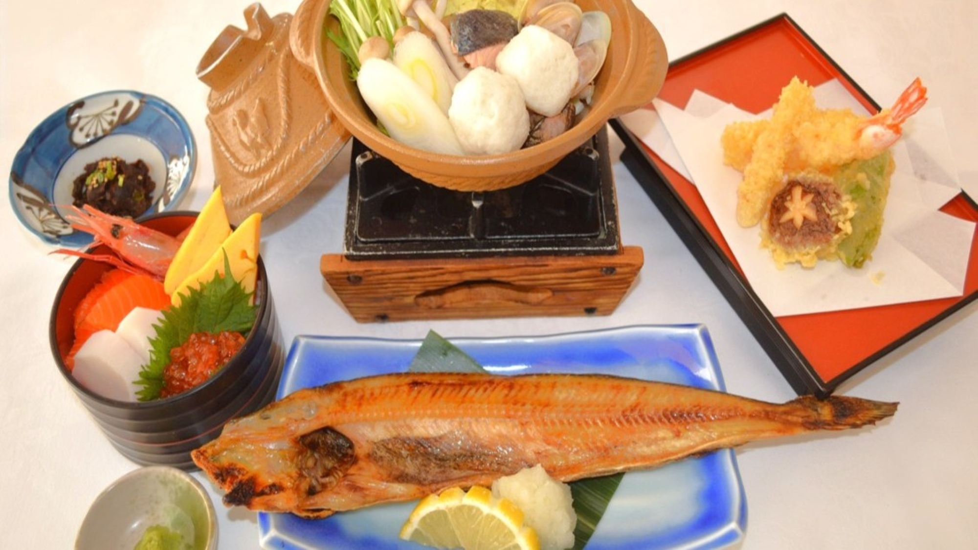 オホーツク満喫御膳（写真は一例です）