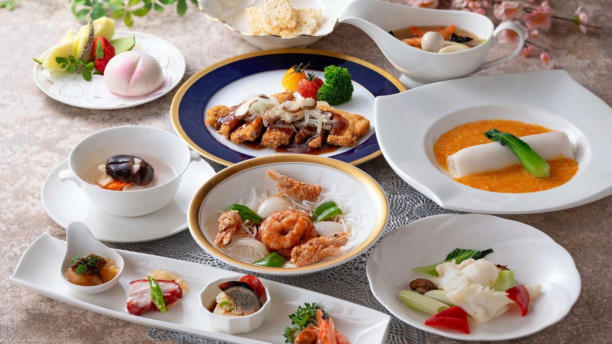 開業60周年記念ファイナルフェア〜能登に心寄せて〜　中国料理【藍華（らんか）】