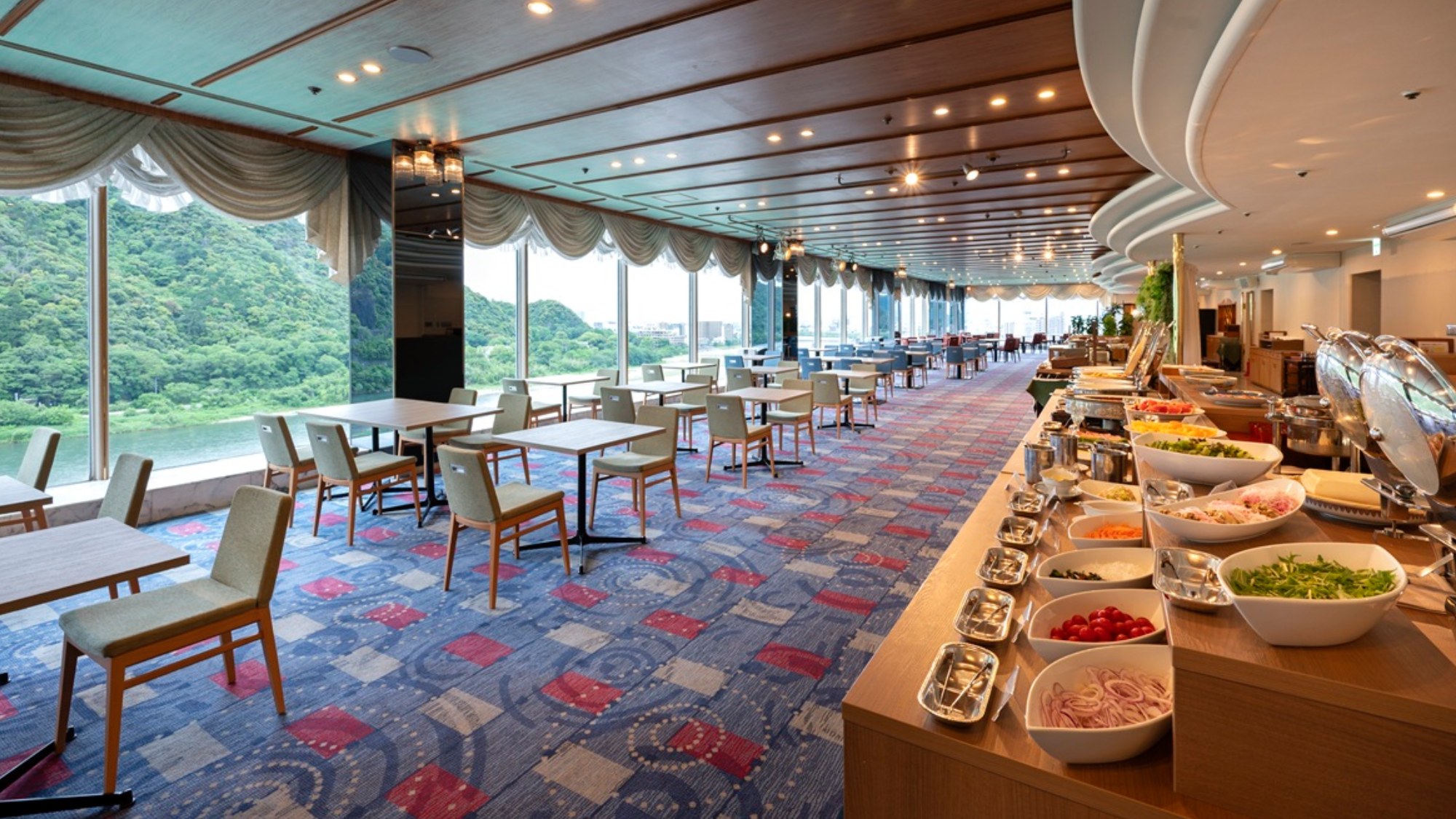 朝食：ぎふ清流ビュッフェ