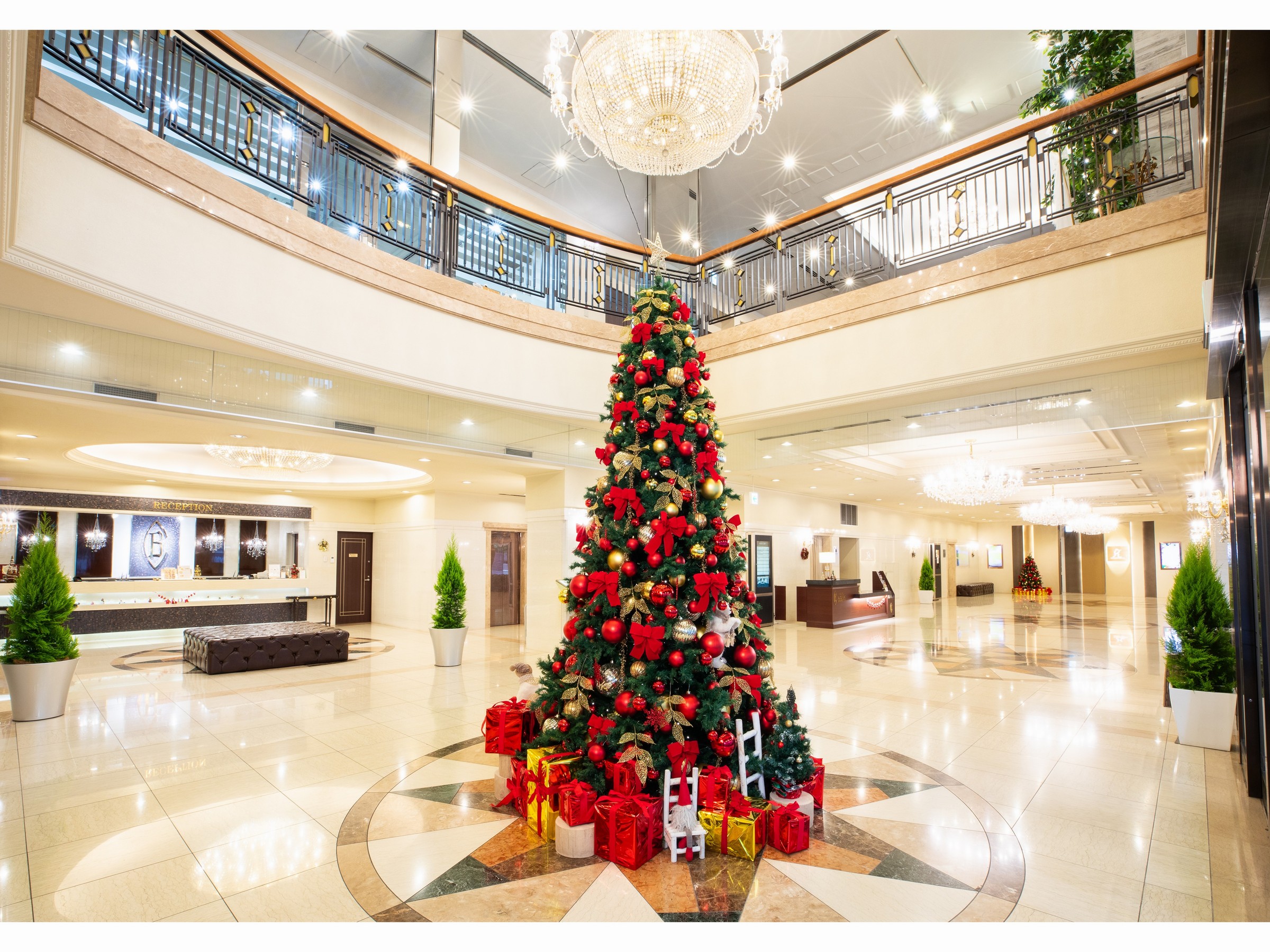 【1Fロビー装飾】2024 クリスマス