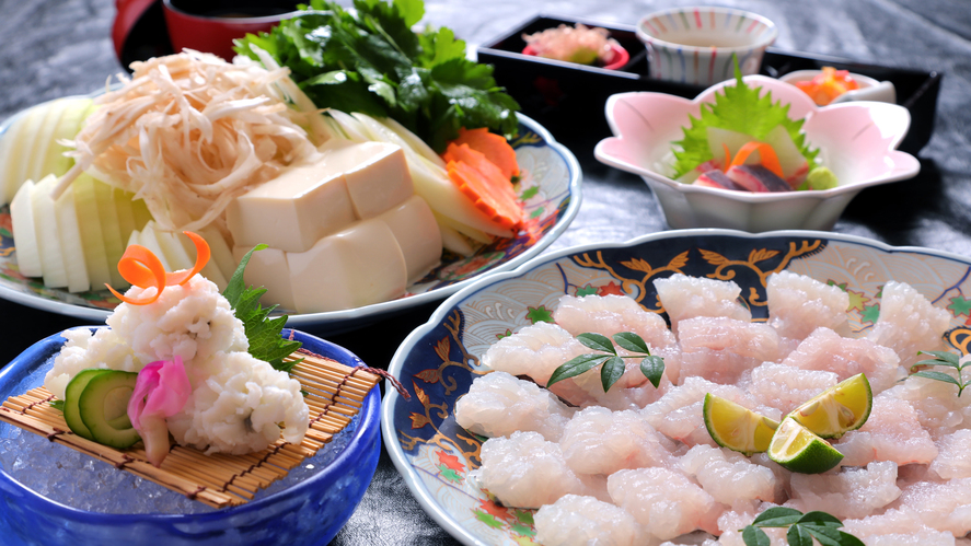 【夏の味覚旅】紀州有田産 天然鱧鍋と直送地魚お造り満喫プラン