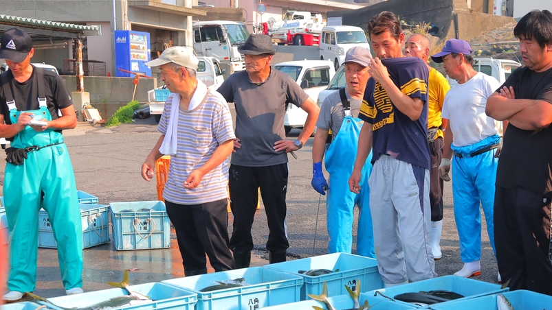 「 競り体験」＆「寿司職人体験」の松林でしか味わえない体験型ツアーと舟盛りを堪能できる会席プラン