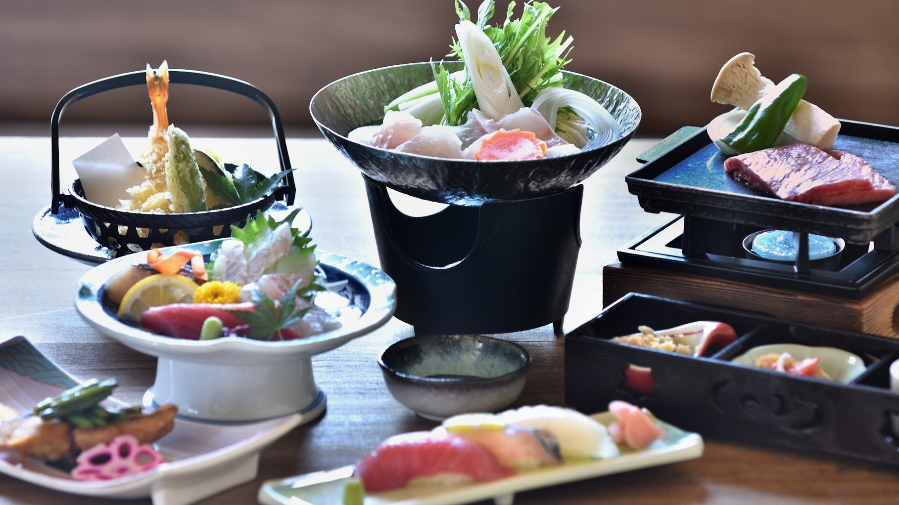 【日帰り◆ご夕食◆】【当館人気No.1】直送地魚の絶品和会席『クエ小鍋付き』