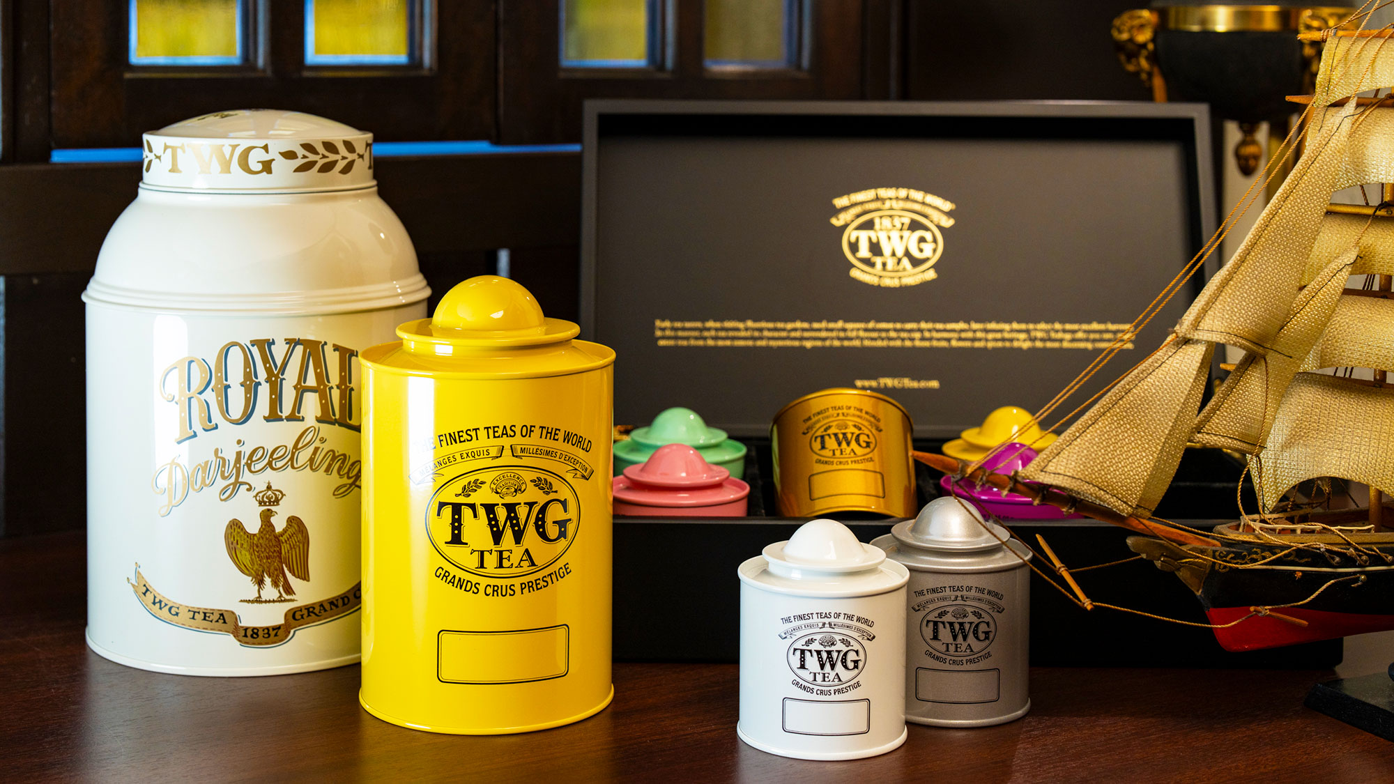 【ダイニングキッチン九曜杏／喫茶】香り高いTWGTeaとともに上質で贅沢なアフタヌーンティータイムを