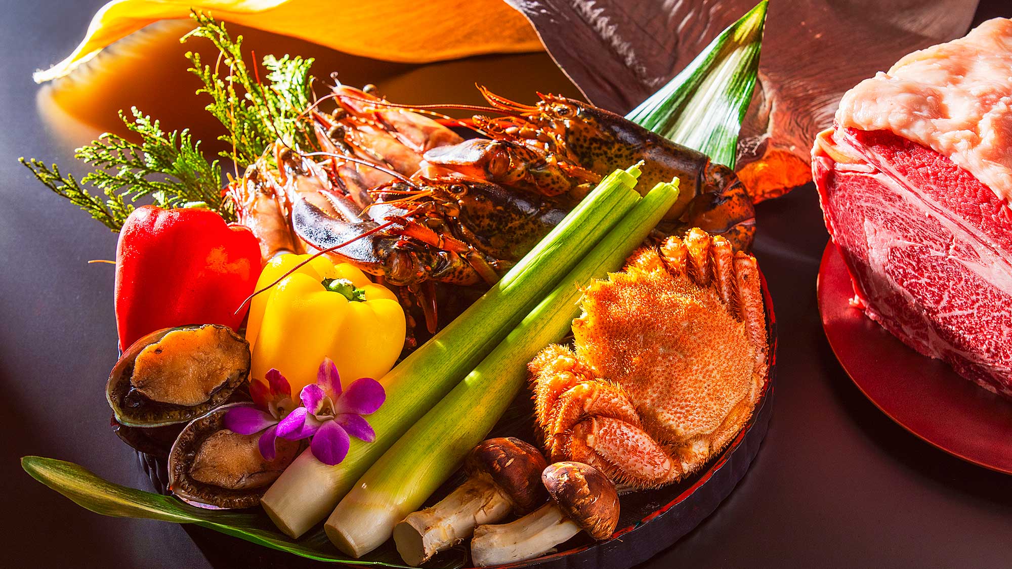 【中国四川料理 桃花源／料理一例】多くの食材の中から吟味を重ねた素材を盛り込んだ中国料理の数々。