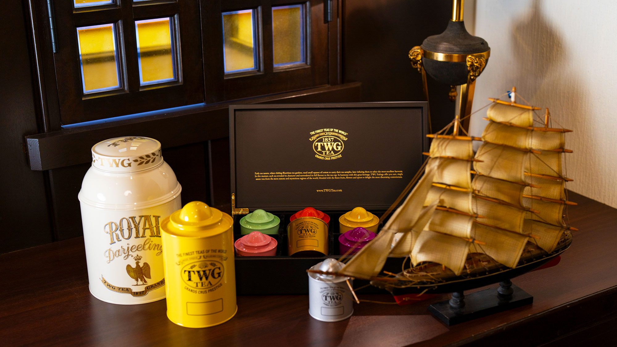 【ダイニングキッチン九曜杏／喫茶】香り高いTWGTeaとともに上質で贅沢なアフタヌーンティータイムを