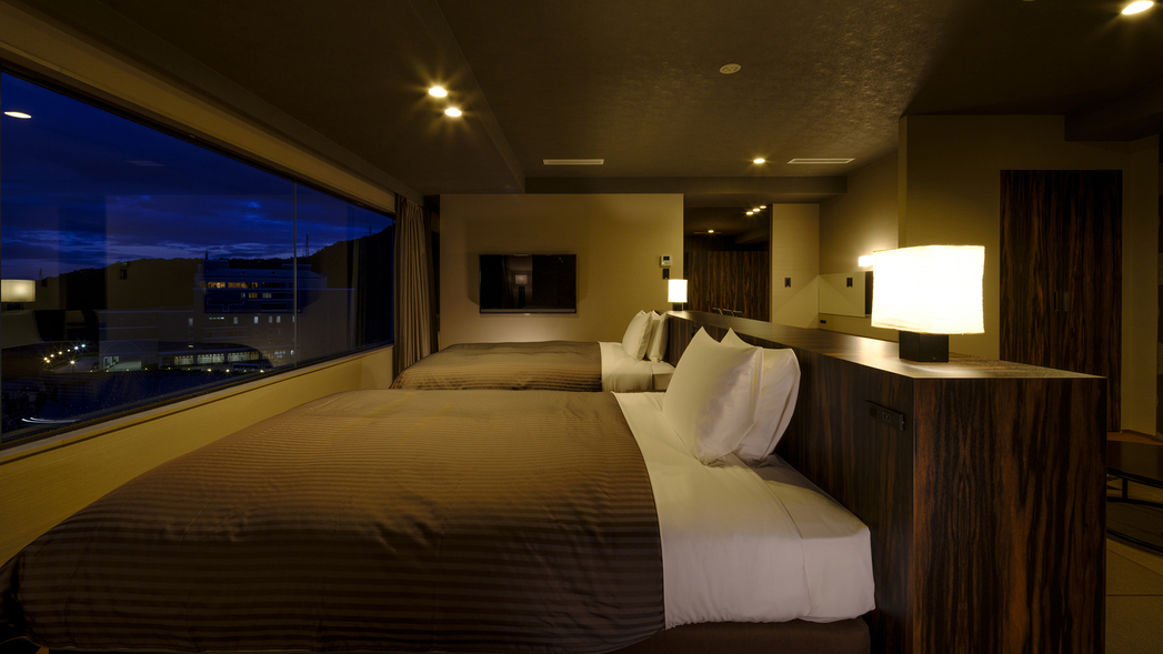 【最上階ビューバスルーム】本館ハーバービュープレミアスイート