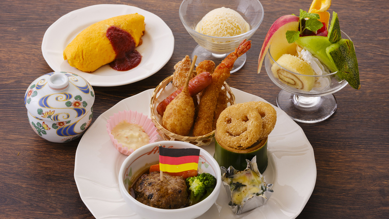 【夏休み★長崎県民限定特別価格】ファミリープラン＜出島会席2食付＞小学生以下（食事布団付）定額！！