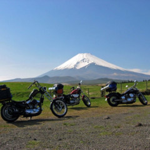 【周辺観光】富士山　イメージバイク