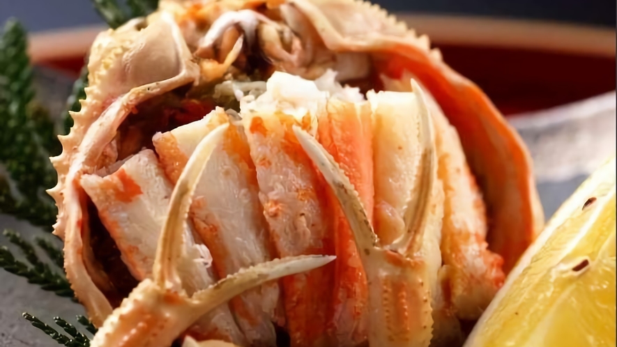 【夕食】背子蟹