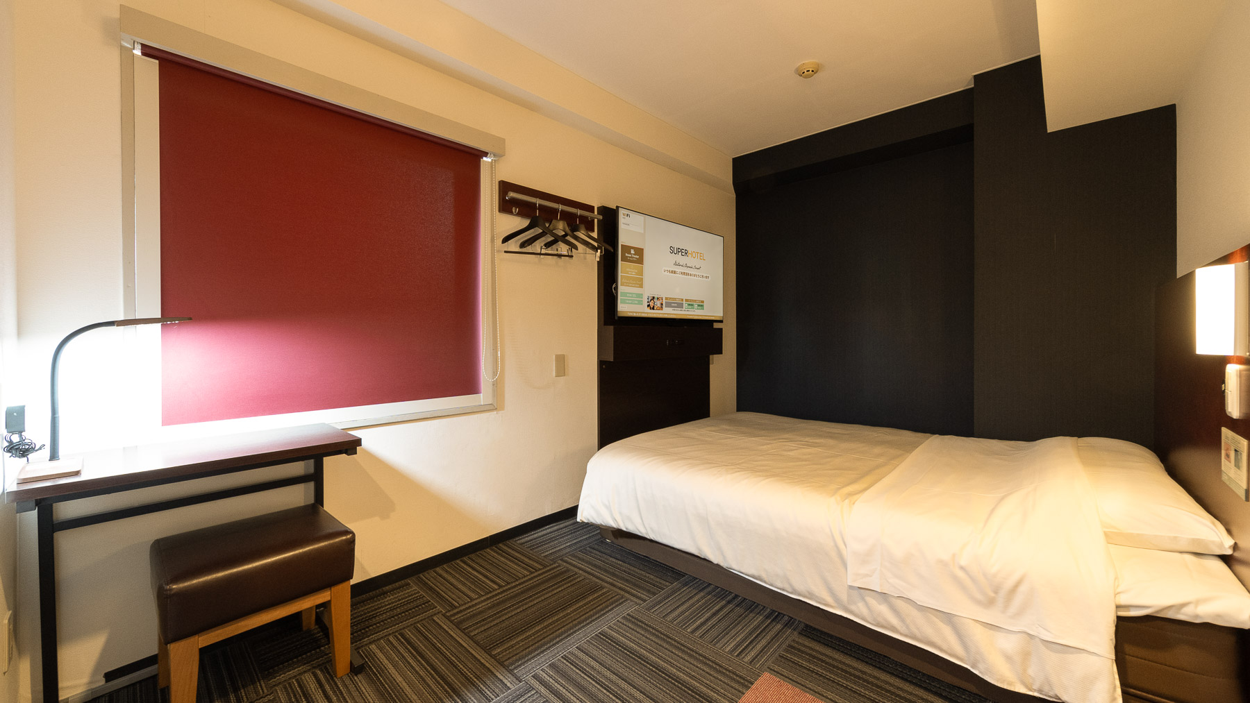 やや暗めの明るさが眠りを誘います