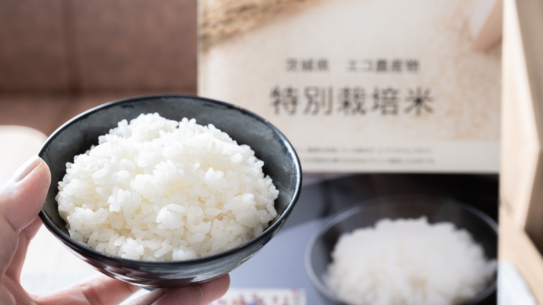 おかわり自由のほかほかご飯