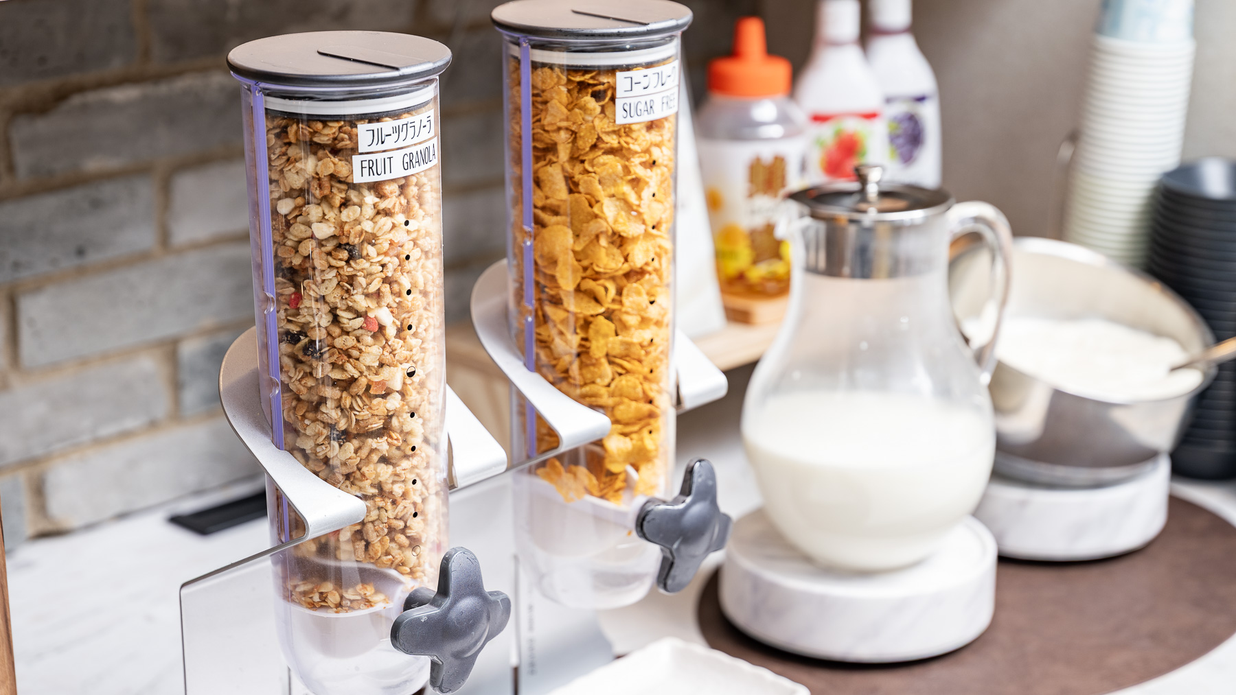 シリアルは忙しい朝にぴったりです