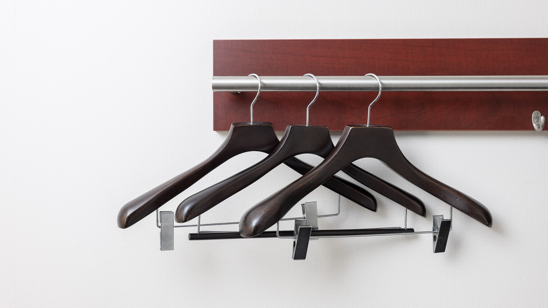 大切なお洋服もシワになりません♪