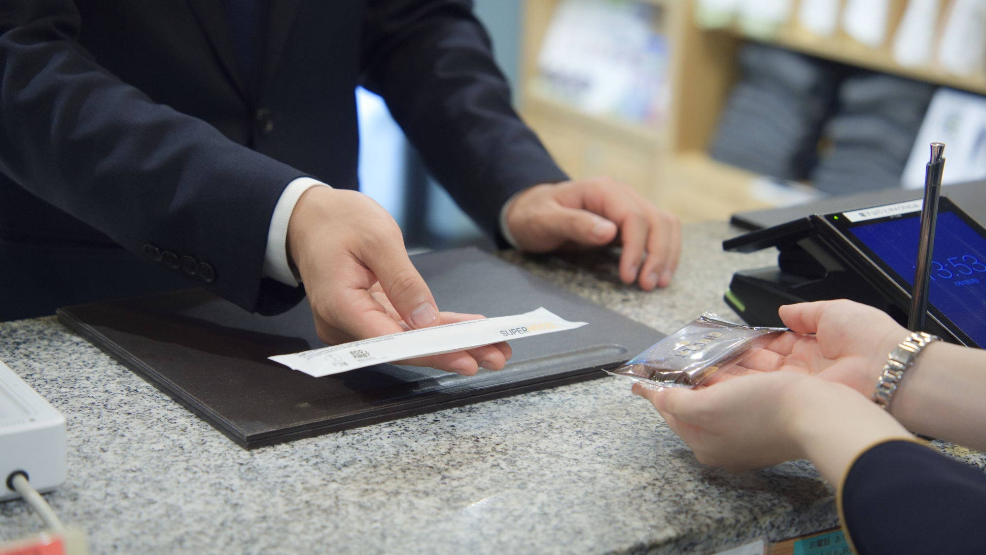 未使用歯ブラシ返却でエコしませんか？※使用感イメージ