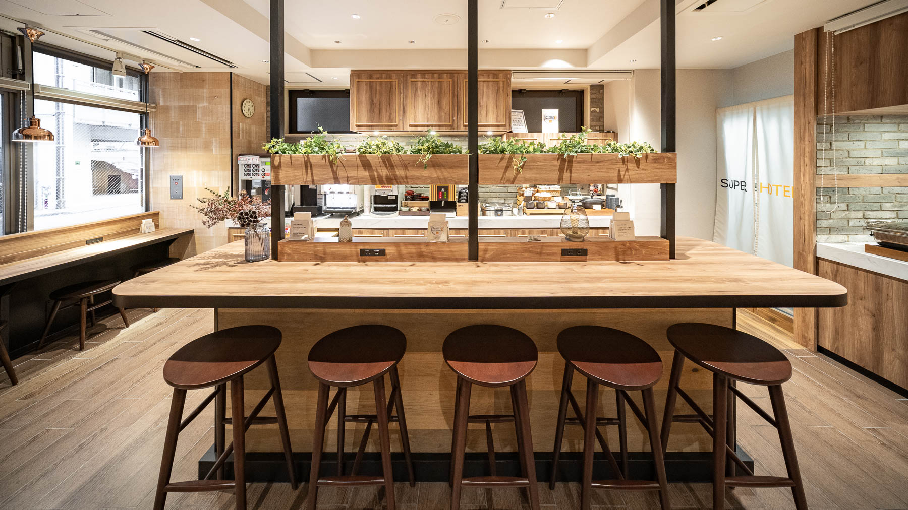 グリーンに囲まれて癒しのひと時を♪