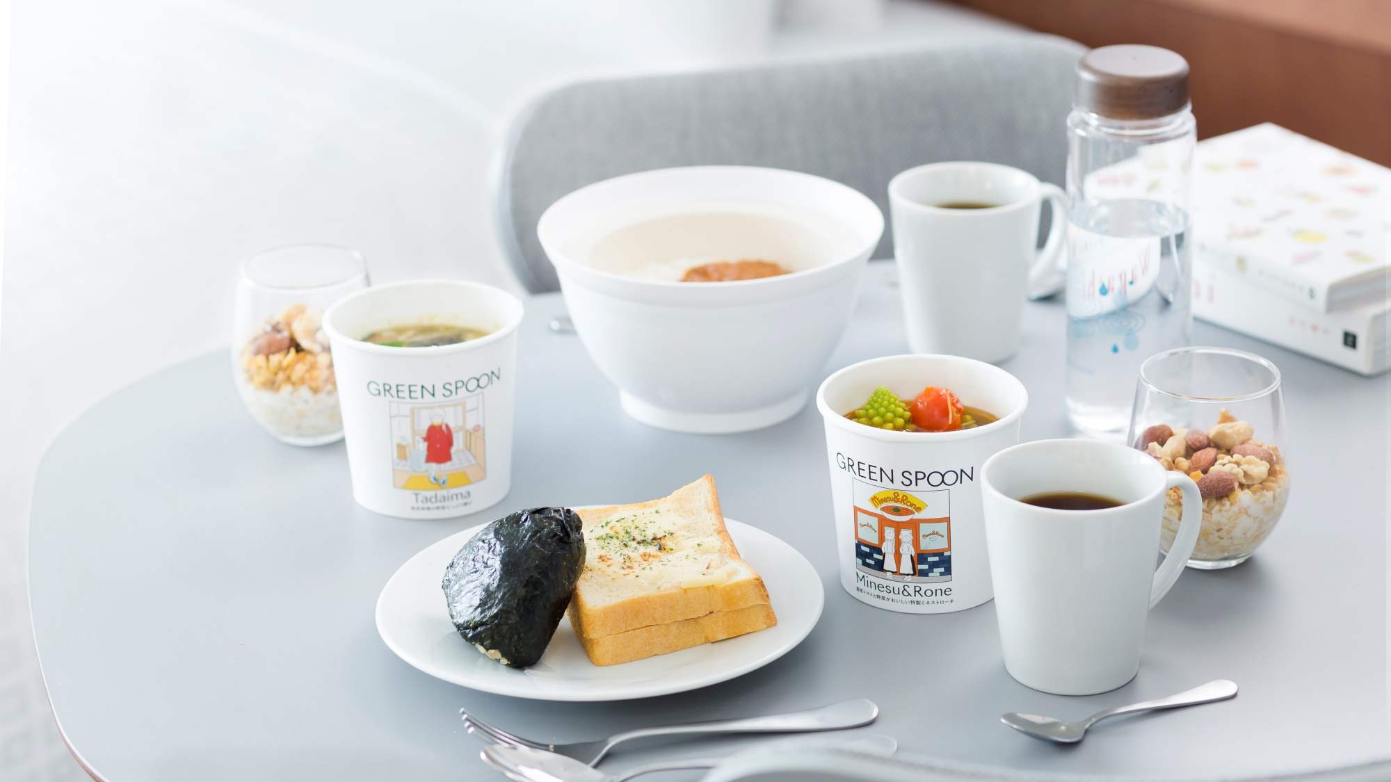 ■朝食｜ステイモーニング＋ お部屋の電子レンジで温めて出来立てをお召し上がりいただけます