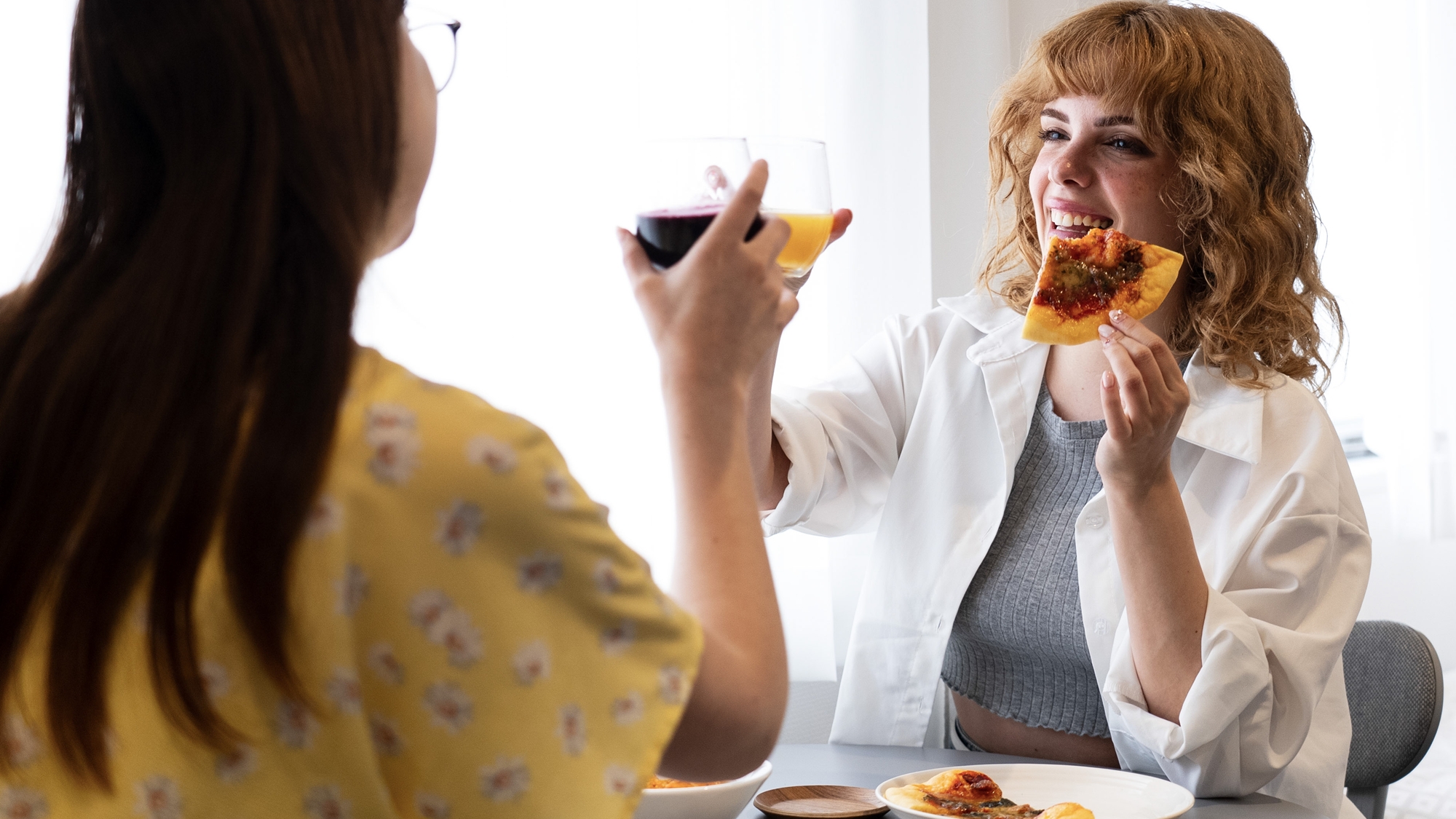 ■滞在イメージ│客室での食事
