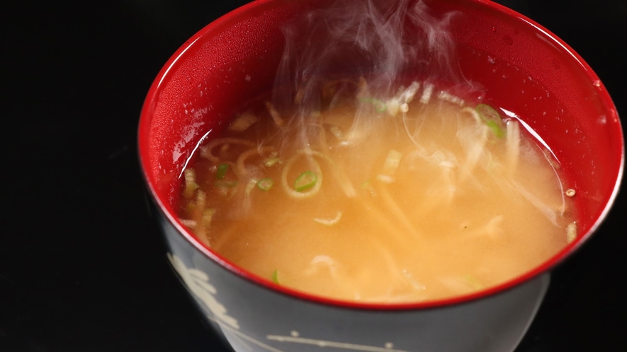 ■朝食　～お味噌汁～　