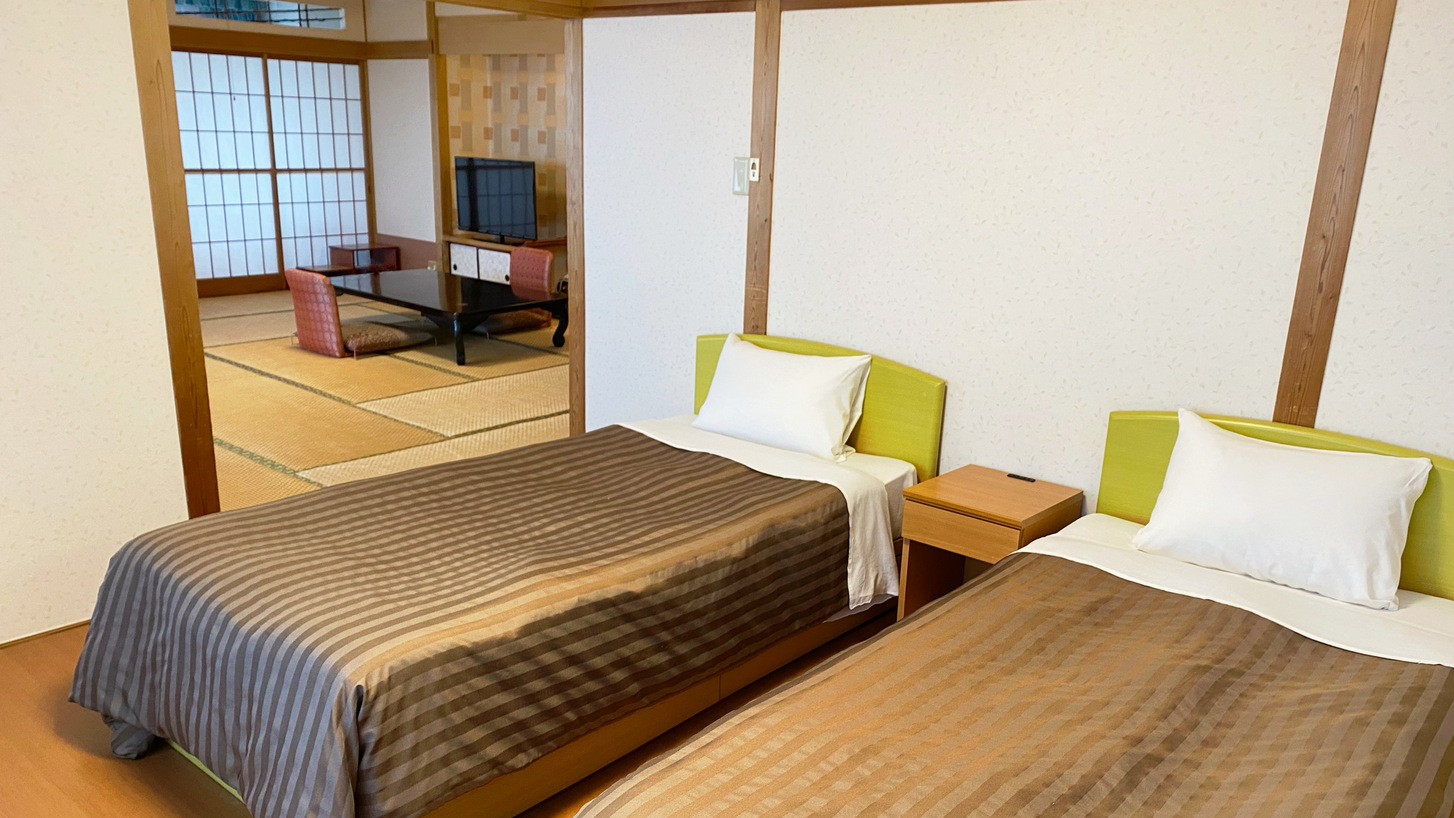 【希少な贅沢】わずか数部屋の和洋室でゆったりステイ!一泊二食付きバイキングプラン！