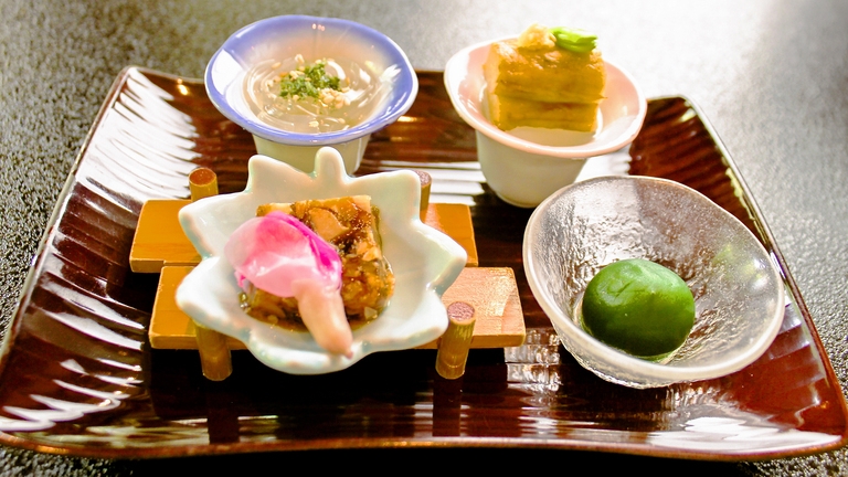 伊豆の恵みを嗜む基本膳　涼味豊かな「撫子会席」　＜6月〜9月＞