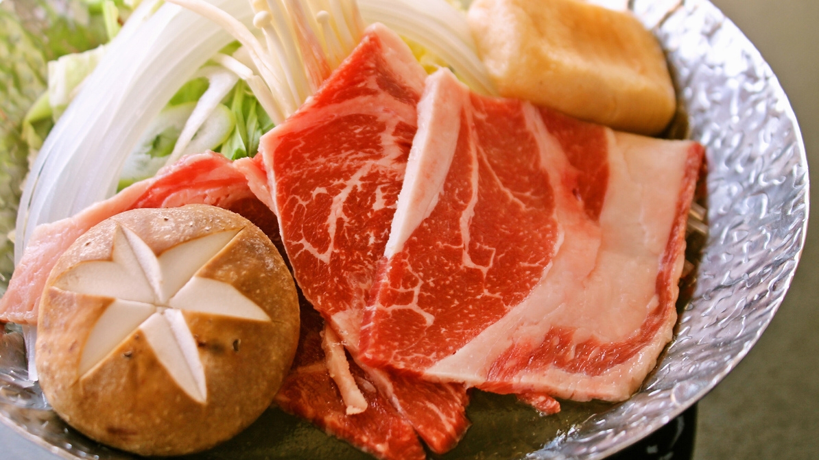 ＜鮮魚4種お造り・牛ロースすき鍋・蟹茶碗蒸し＞旬の味覚「天城山会席」　＜12月〜2月＞