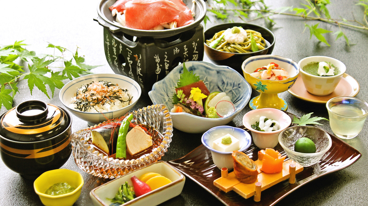 爽やか和の饗宴　大仙家スタンダード　夏の味覚会席「撫子会席」　＜6月〜9月＞