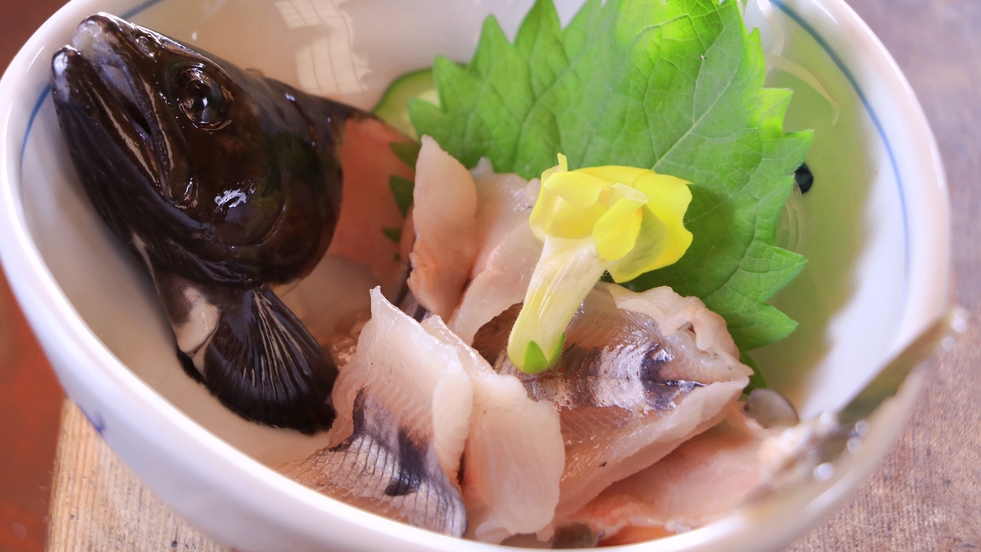 渓流の女王【あまご】料理会席プラン・・・食べればわかる極上の逸品( *´艸｀)