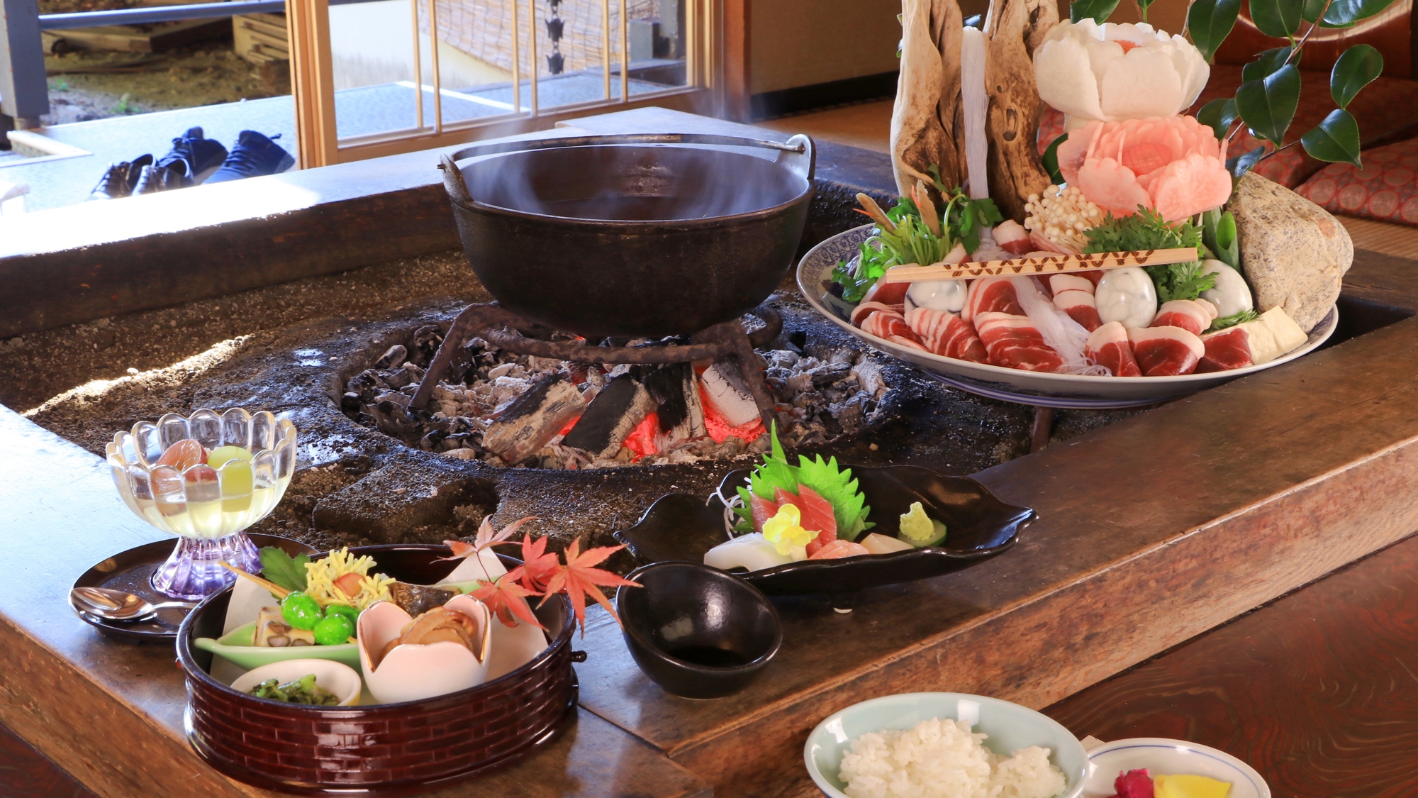 国定公園　揖斐峡　揖斐川丘苑