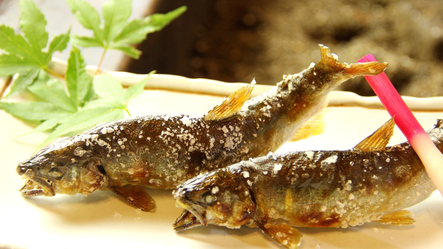 成魚塩焼き（鮎料理コース）