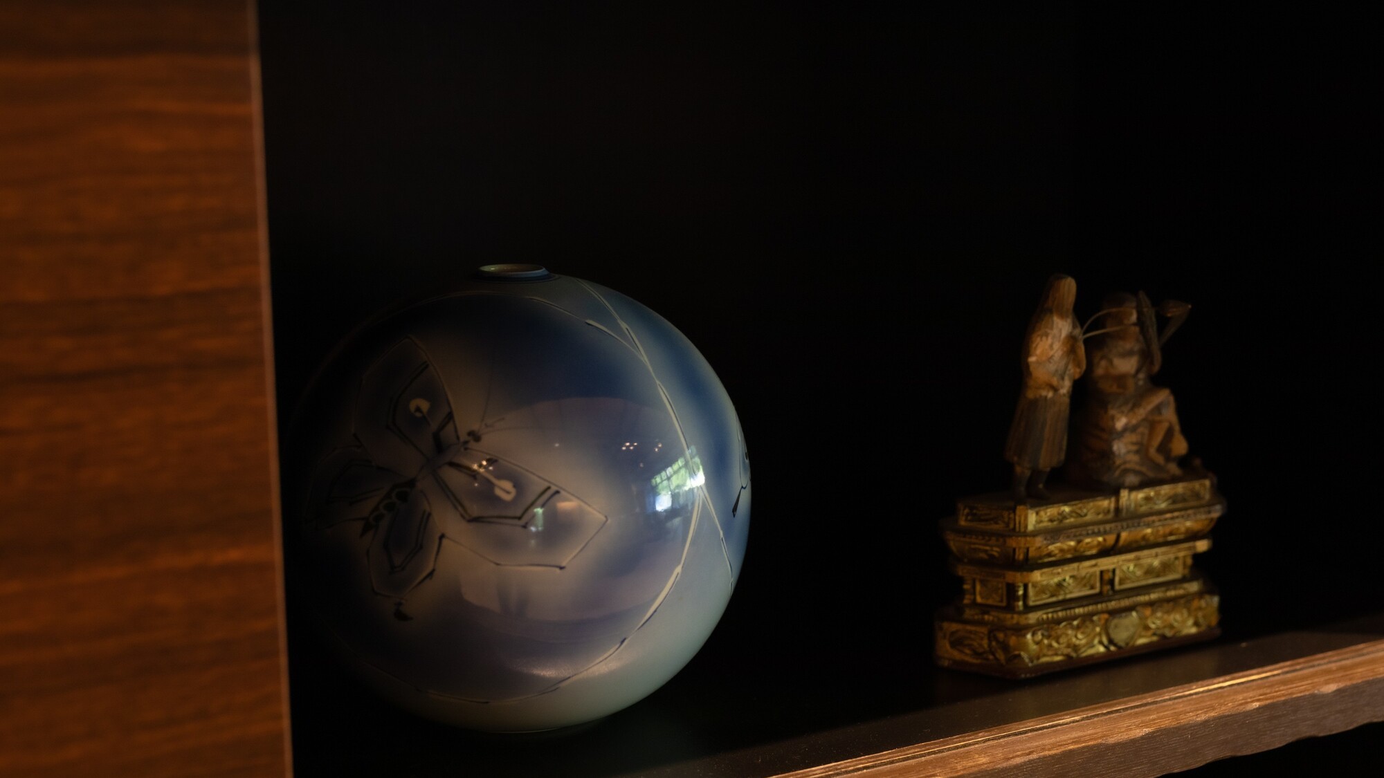 ラウンジの装飾