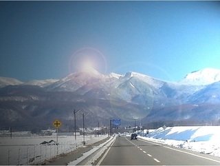 The Road to NOAMNOMORI in Winter