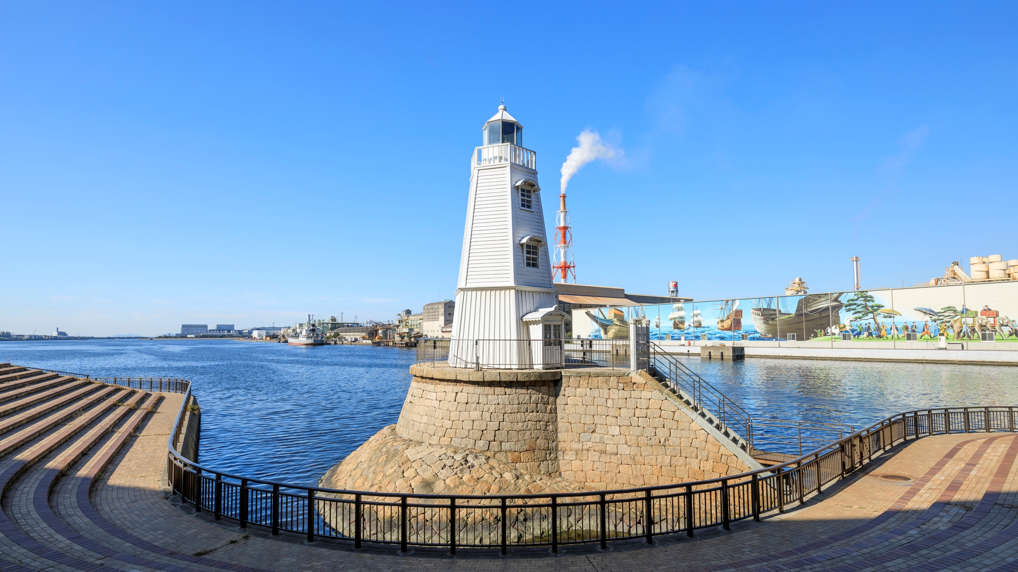【堺旧港】当館から徒歩で20分