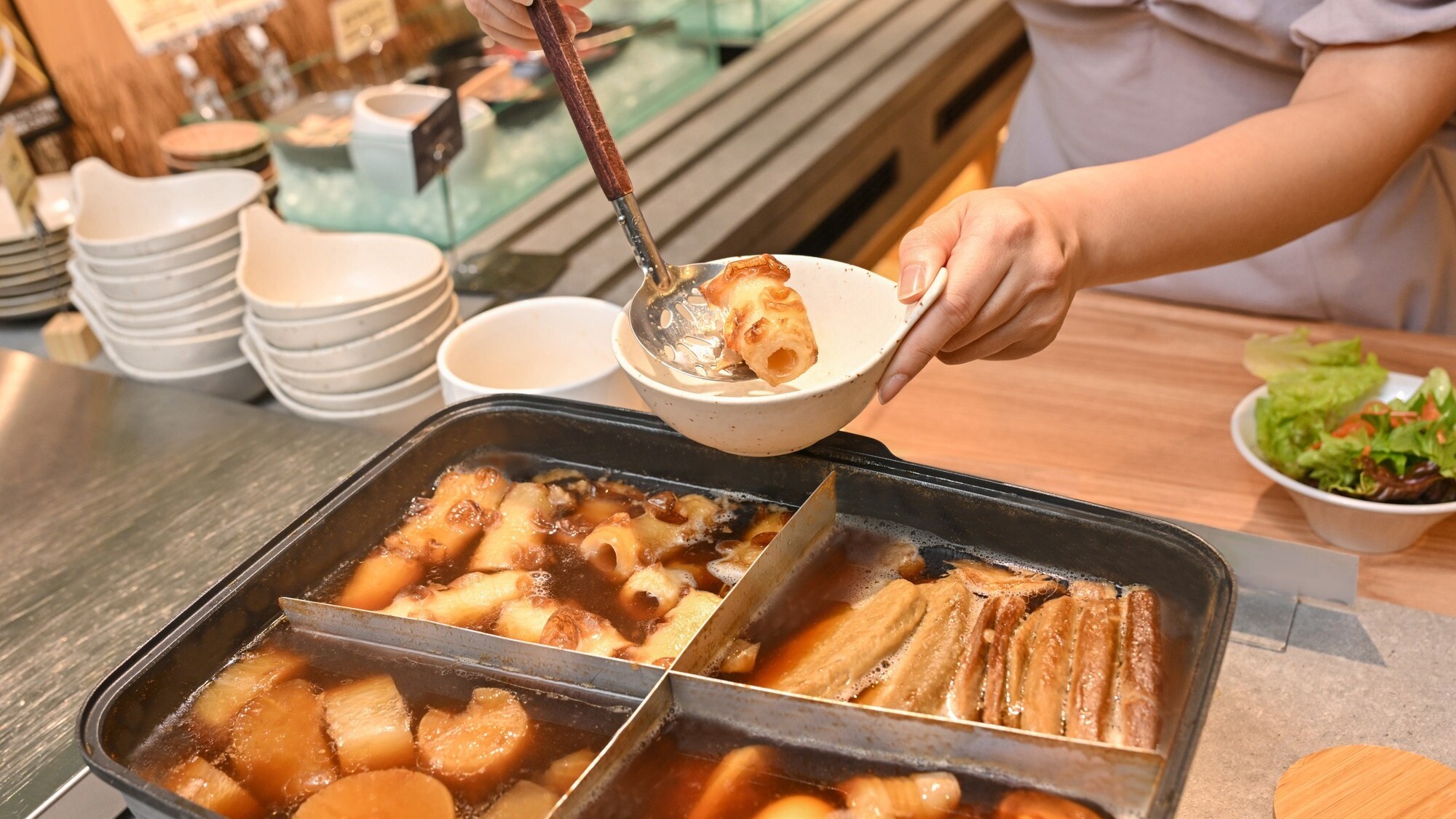 【静岡おでん】出汁が染みた自慢の静岡おでんです！