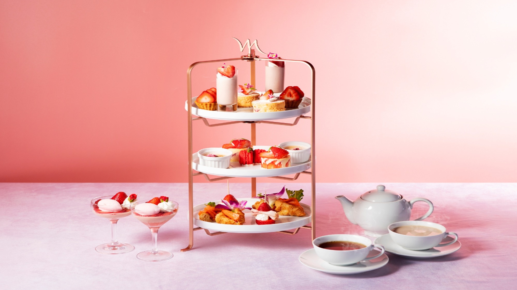 「Very Berry!」 アフタヌーンティーを楽しむ☆ピンク・スプリング宿泊プラン