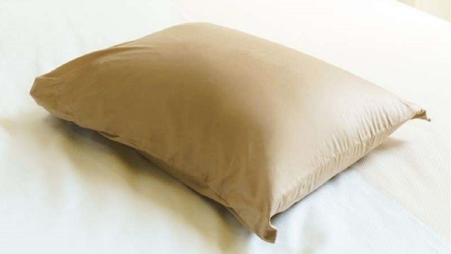 【Smart・貸出枕・数量限定】低反発茶色・・低反発チップを使用した硬すぎず心地よい感触の枕です