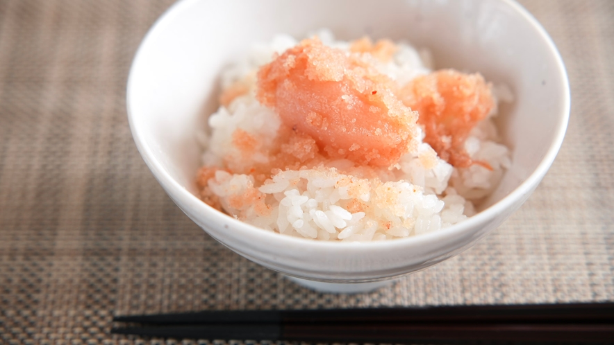 福岡と言えば明太子！ご飯が進みます