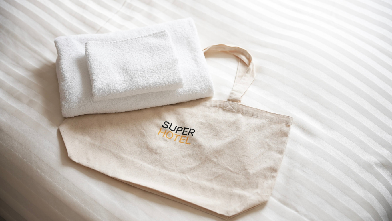 温泉用タオル入れ等にご利用ください♪